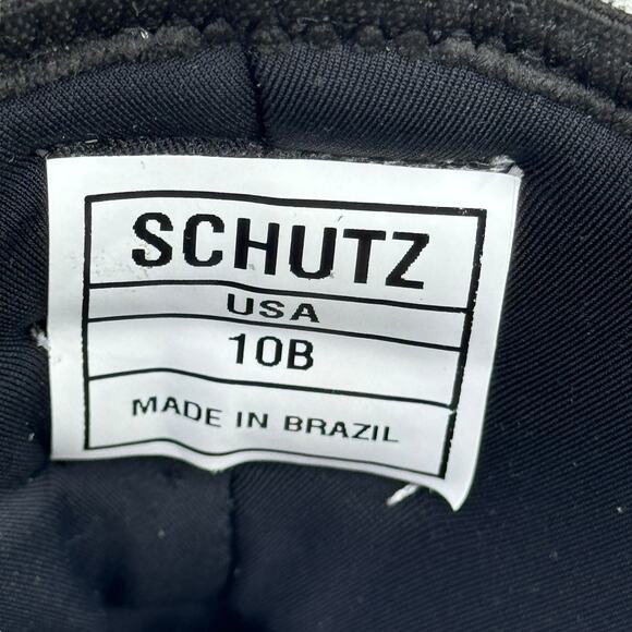 Schutz Anick Athletic Sneakers Chunky Women's SZ 10 NEW Boyfriend Platform Gray - Picture 9 of 13